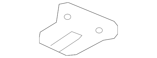 970C9JJ52A Деталь LOCK ASSY MOUNT BRACKET, LEFT