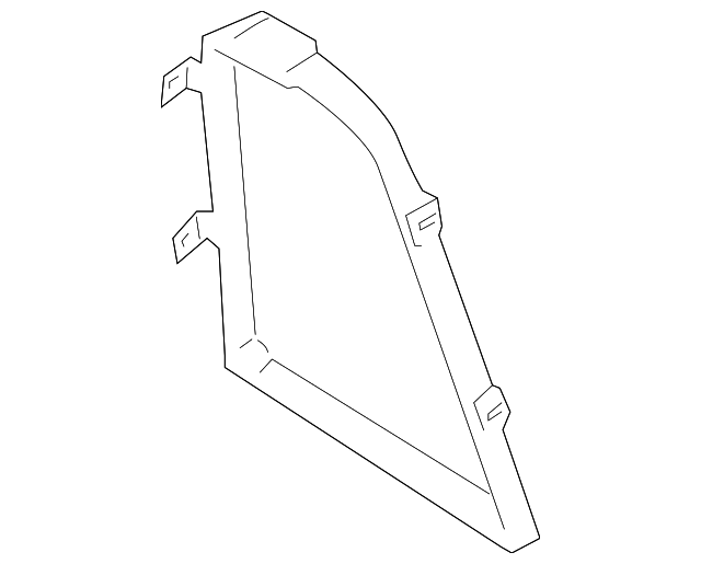 54-34-7-200-804 AIR DEFLECTOR, RIGHT