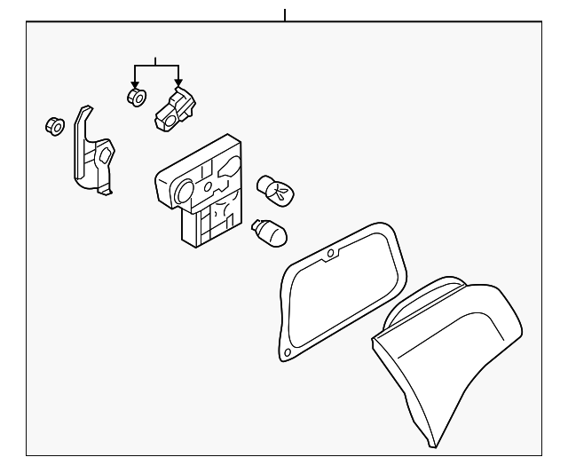 4F5-945-094-E Деталь TAIL LAMP ASSY, RIGHT