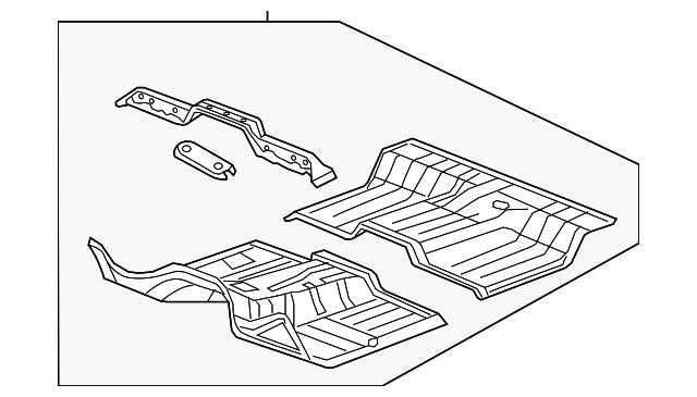 55372509AA Деталь FLOOR PAN ASSY