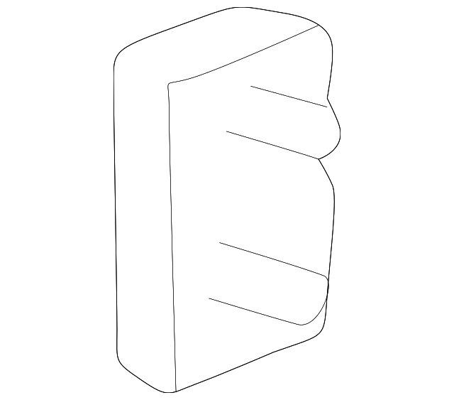 0089882778 APPLIQUE CLIP, RIGHT