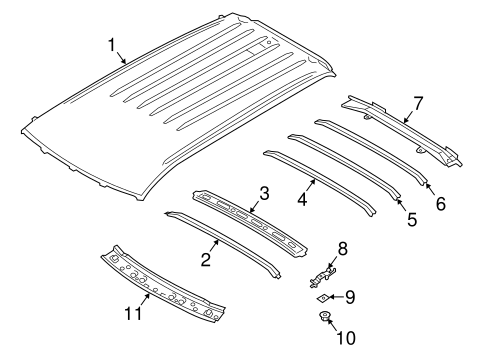 Outlander ROOF & COMPONENTS 2