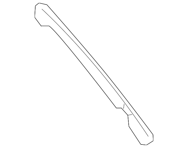 4H0-853-377-5FQ Деталь FRONT MOLDING, LEFT
