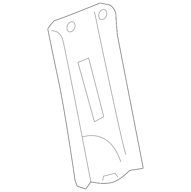 62411-04010-B0 Деталь UPR CTR PLR TRIM, RIGHT