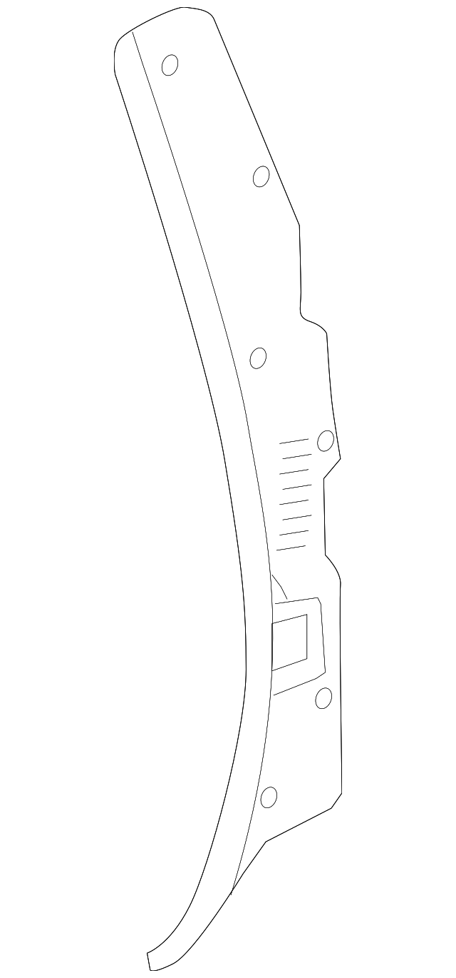 62511-04070-B0 Деталь SIDE TRIM PANEL, RIGHT