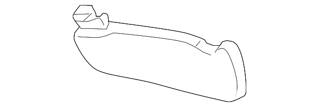 74310-04030-B0 Деталь VISOR, RIGHT