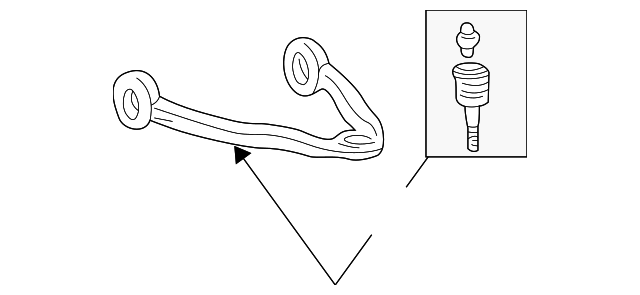 12477521 Деталь UPPER CNTRL ARM
