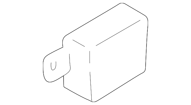 MR372875 Деталь CONTROL MODULE