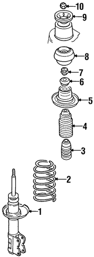 Cabrio STRUTS & SUSPENSION COMPONENTS