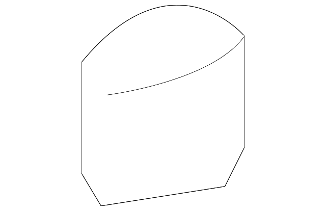 BBN9-68-949A Деталь LOWER TRIM CAP