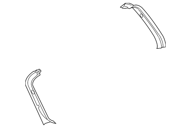 BBN9-68-950F Деталь SIDE TRIM, LEFT