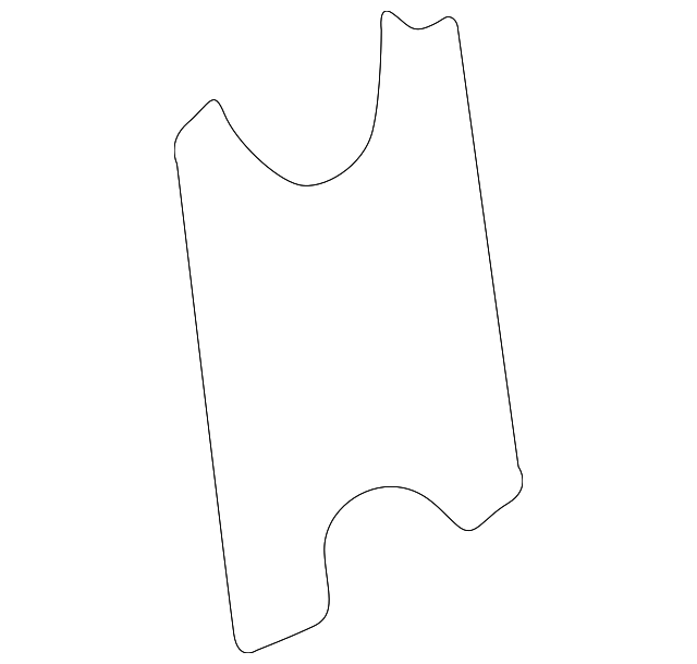 GD7A61J03 EVAPORATOR CORE SPACER