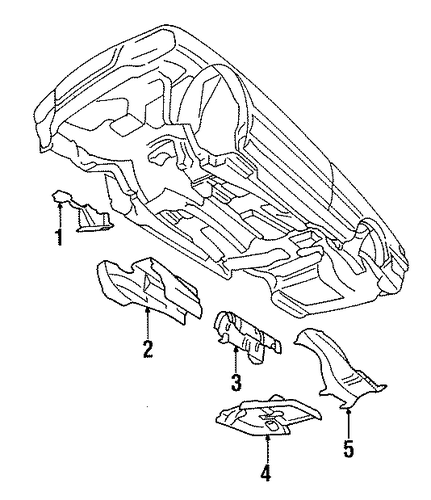 Cabriolet HEAT SHIELDS