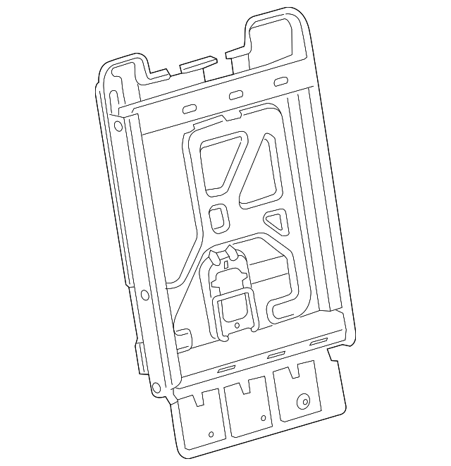 23465427 SEAT BACK FRAME
