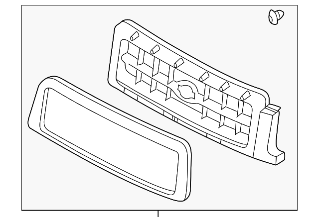62310-4W322 Деталь GRILLE ASSY