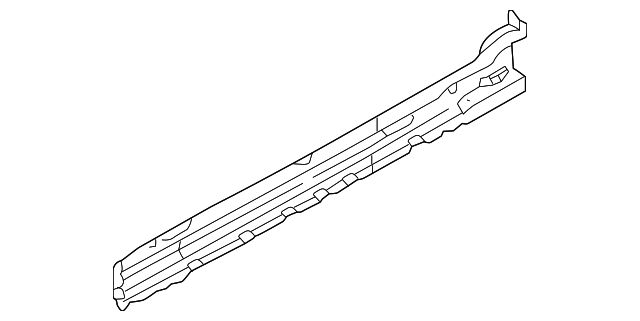 76451-5M031 Деталь INNER ROCKER, LEFT