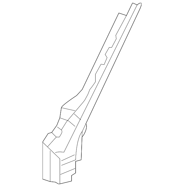 76261-5M030 Деталь INNER W/S PILLAR REINFORCEMENT, LEFT