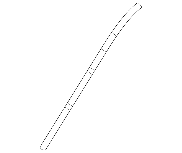 76217-4M430 Деталь DRIP RAIL, LEFT