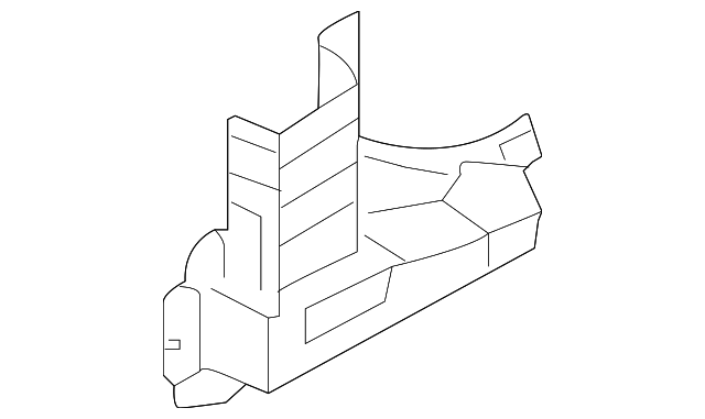 76271-5M030 Деталь INNER W/S PILLAR REINFORCEMENT, LEFT