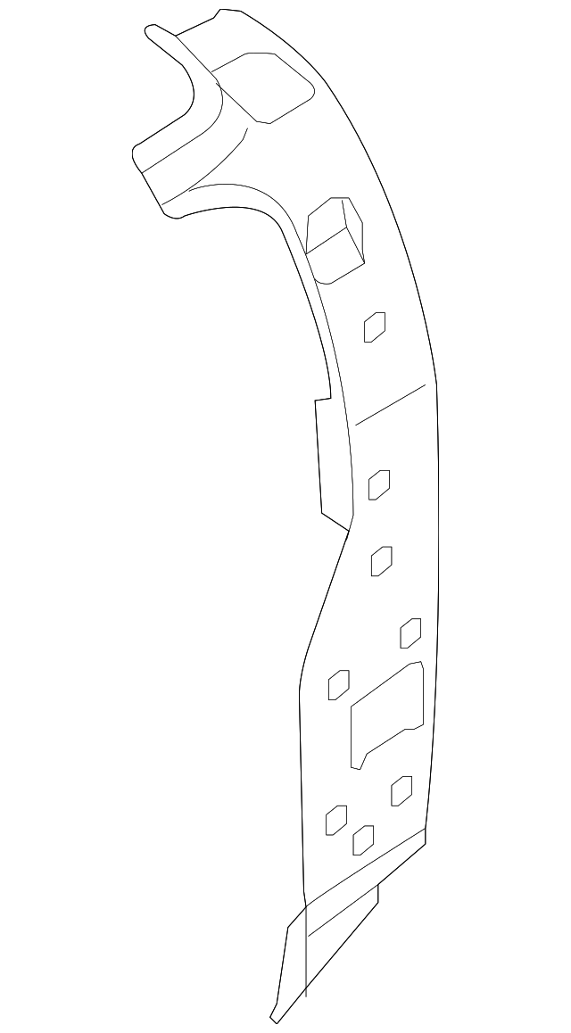 G6530-ZT0MA Деталь INNER LOCK PLR, RIGHT