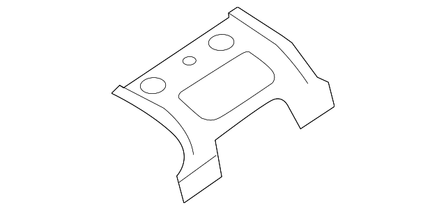 GHK1-71-635 Деталь GUSSET, LEFT
