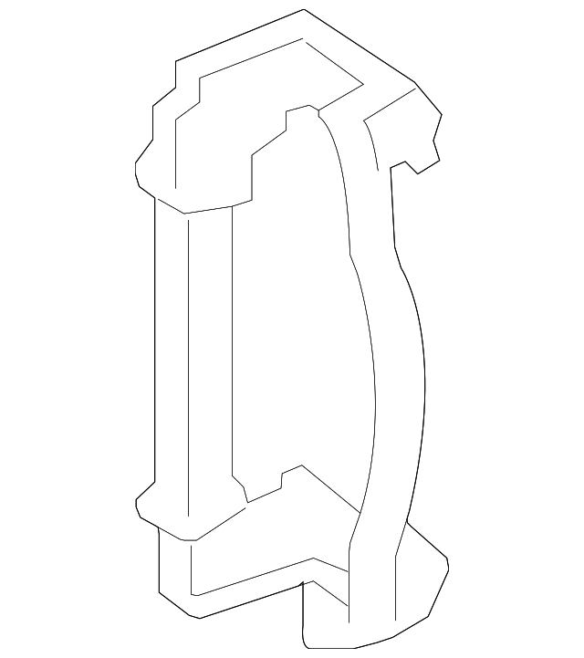 4L3Z-2B292-AA Деталь SUPPORT BRACKET, RIGHT