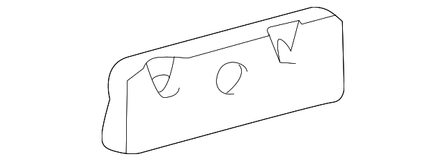 67923-08010 Деталь CRASH PAD, RIGHT