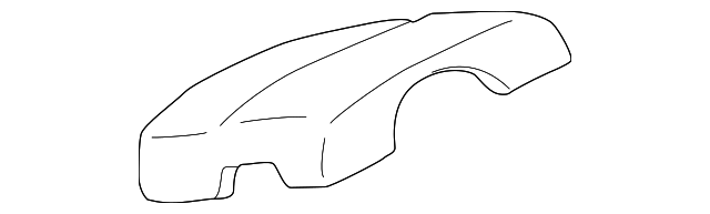 45286-06050-A0 Деталь UPPER CLMN COVER