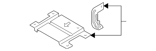 95915-3F002 Деталь MOUNT BRACKET