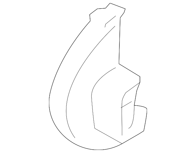 27148-1HS0B Деталь HEATER CORE SUPPORT
