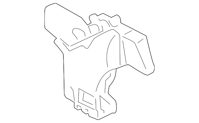 27126-1HS0B DUCT, LEFT