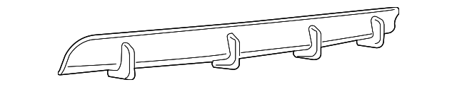 MZ575948EX LOWER MOLDING