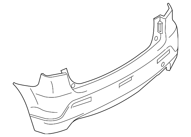 6410C027 BUMPER COVER