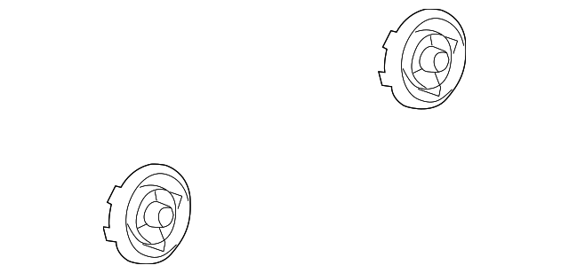51-45-2-754-451 AIR VENT, LEFT