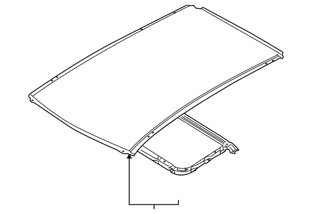 G3112-1KEMB Деталь ROOF PANEL