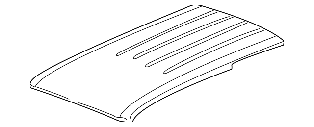 10381192 Деталь ROOF PANEL