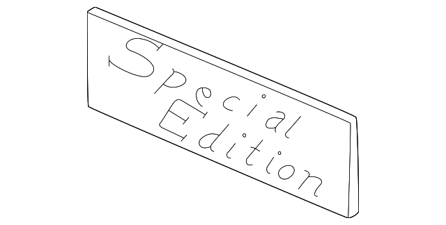 75717-ST7-306ZA Деталь STICKER, RR. (TYPE02) (SPECIAL EDITION)