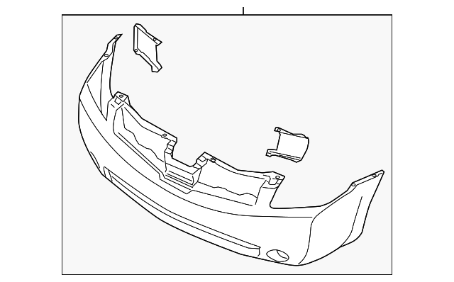 62022-5Z000 BUMPER COVER