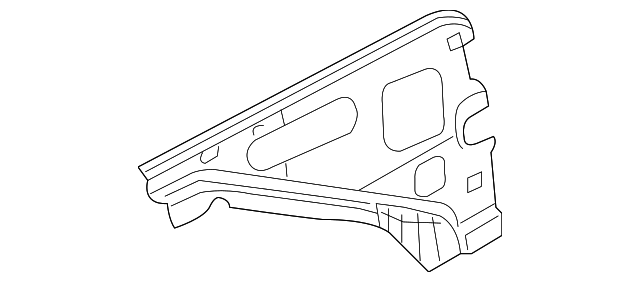 55360831AE Деталь COWL PANEL, LEFT