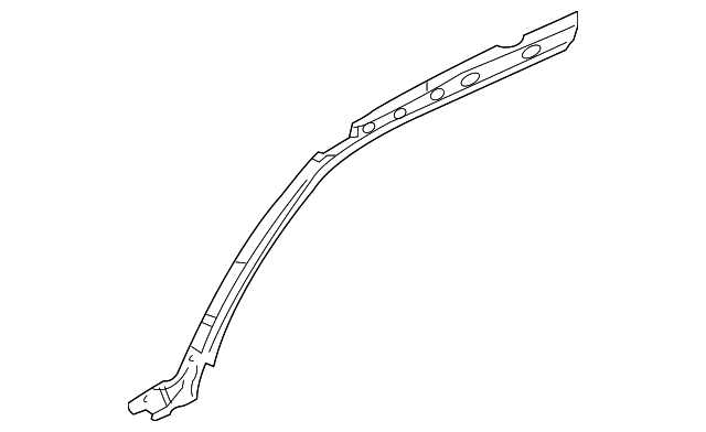 55360734AB Деталь WINDSHIELD PILLAR REINF, RIGHT