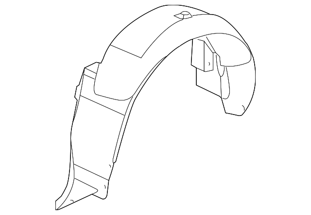 15219148 WHEELHOUSE LINER, LEFT