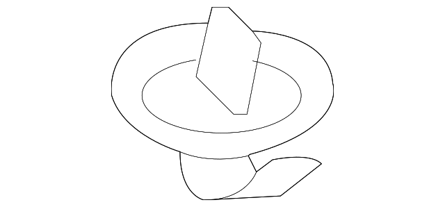 7244886Z00 Деталь INSULATION RETAINER