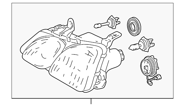81110-6A170 Деталь HEADLAMP ASSY, RIGHT