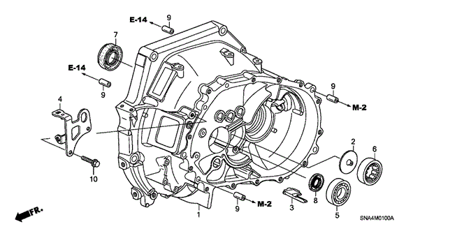CIVIC SEDAN CLUTCH CASE (1.8L)