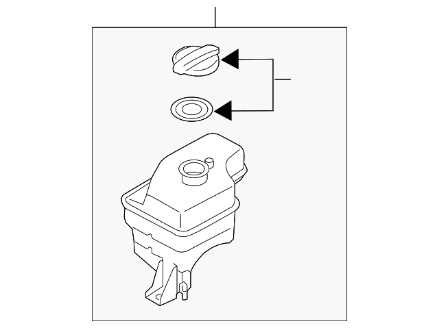 25440-3S000 RESERVOIR CAP