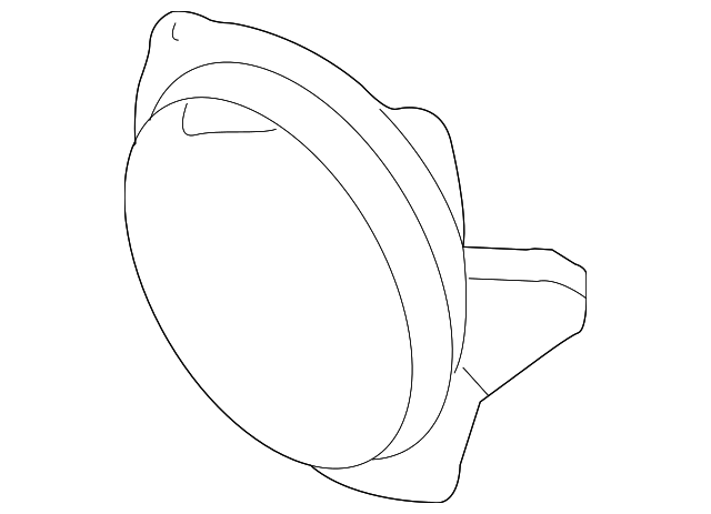 7L8Z-15266-A Деталь FOG LAMP BULB BRACKET, LEFT