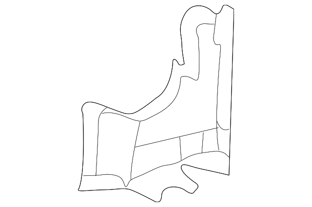 51444-51010 Деталь REAR COVER, LEFT