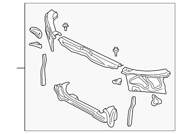 53201-53090 Деталь SUPPORT ASSY