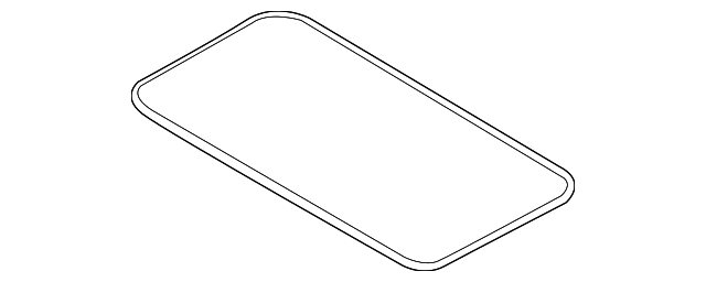 912101MA2A SUNROOF GLASS