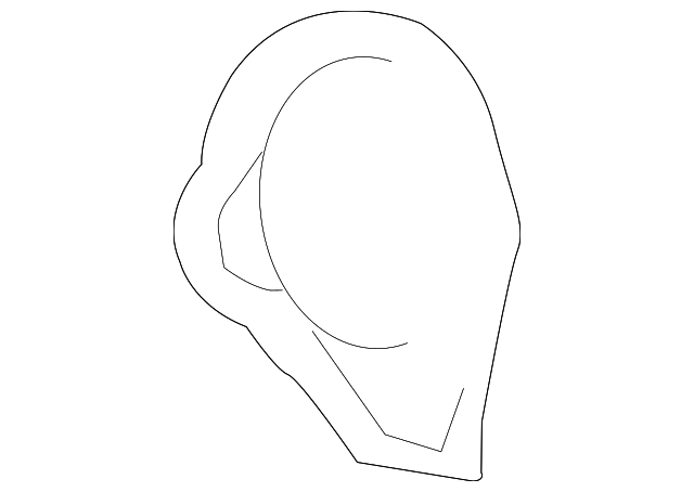 0K552-42452 Деталь FUEL POCKET GASKET
